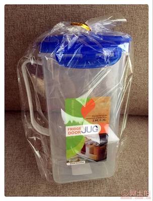 【永晶廠家直銷加厚廚房五谷雜糧收納罐帶手柄塑料冷水壺防潮食品密封罐8066】臺州市黃巖永晶塑料廠 - 產品庫