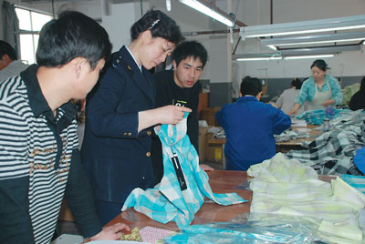 鄞州檢驗檢疫局強(qiáng)化品質(zhì)細(xì)節(jié)監(jiān)管