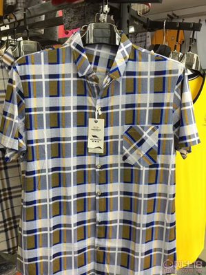 【自主品牌廠家處理襯衫短袖男品牌絲光棉中年男士襯衫輕奢商務男裝尾單雜款1701】汕頭市濠江區誠誠服裝廠 - 產品庫